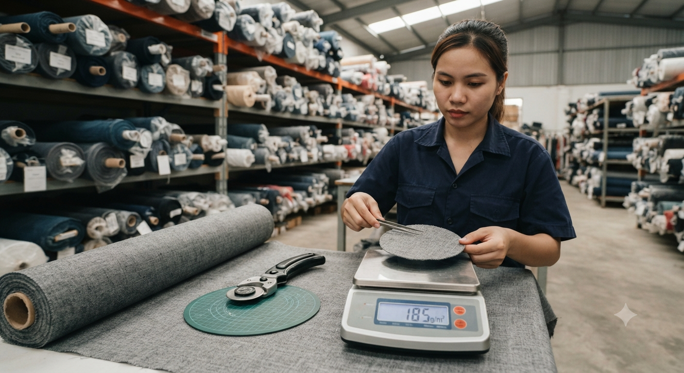 Khái niệm định lượng vải và bản chất vật lý